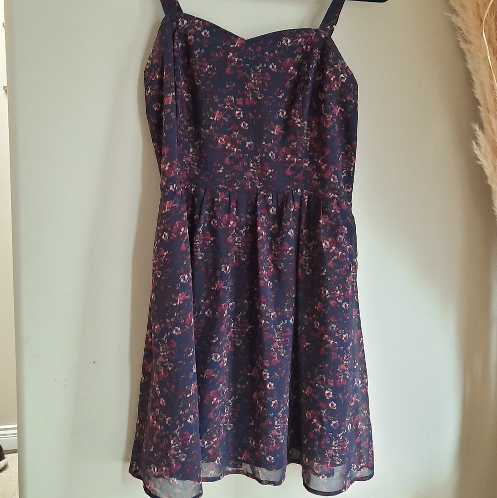 Garage | Purple Flower Dress